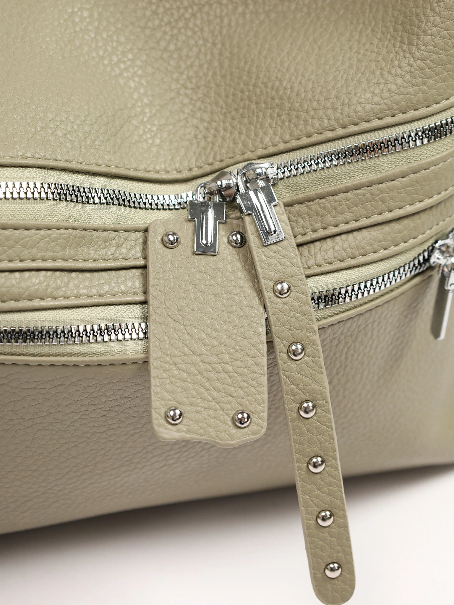 Сумка-шоппер с декоративными пуллерами в ассортименте